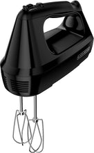 Load image into Gallery viewer, BLACK+DECKER 6-Speed Hand Mixer with 5 Attachments & Storage Case, MX3200B